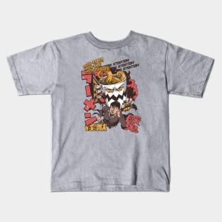 Killer Ramen on the Rampage // Japanese Comic Kids T-Shirt
